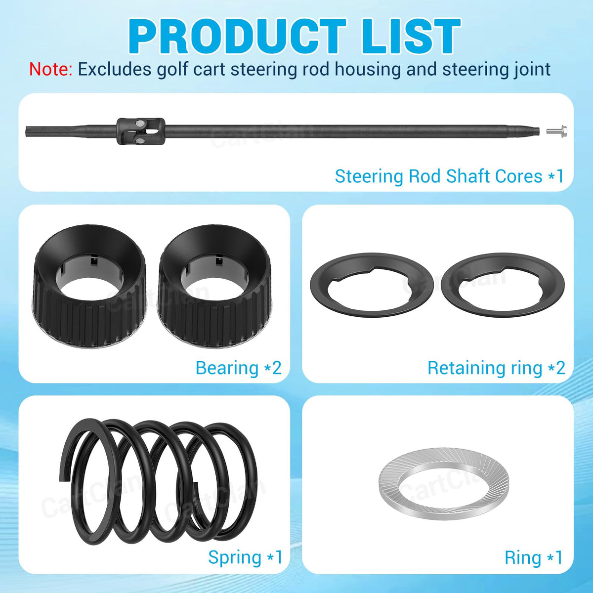 CartClan OEM 105049001 replacement reference helps verify compatibility.
