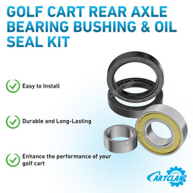 CartClan outer rear axle bearing 6205ZZ close-up supports smooth rotation.