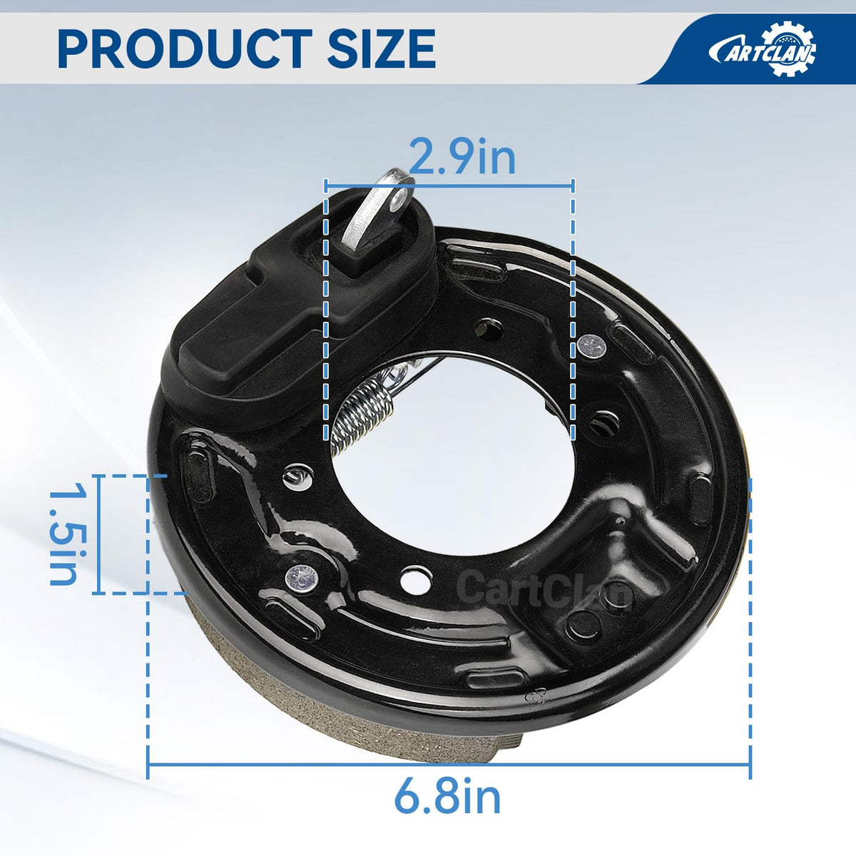 CartClan package content includes all parts for easy installation.