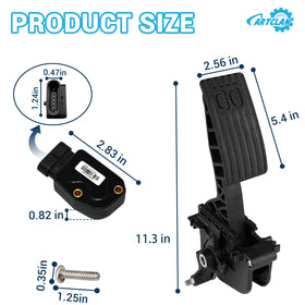 CartClan package includes accelerator pedal and throttle sensor