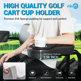 CartClan phone storage bag keeps essentials within easy reach.