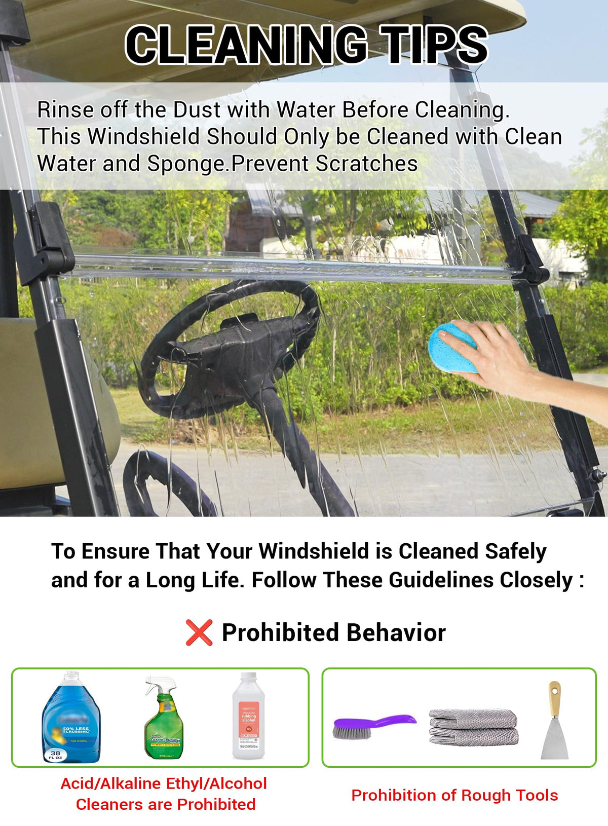 CartClan windshield replacement improves ride comfort in all weather