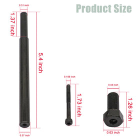 CartClan puller kit includes Allen wrench for quick, tool-free setup.