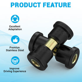 CartClan rear shackle bushing offers OEM-compatible fit for 1984-UP Club Car DS.