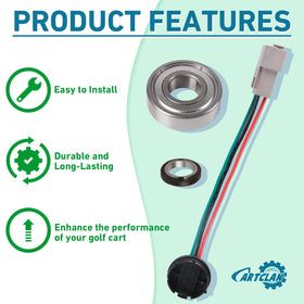 CartClan replacement part 102265601 for Club Car DS/Precedent compatibility.