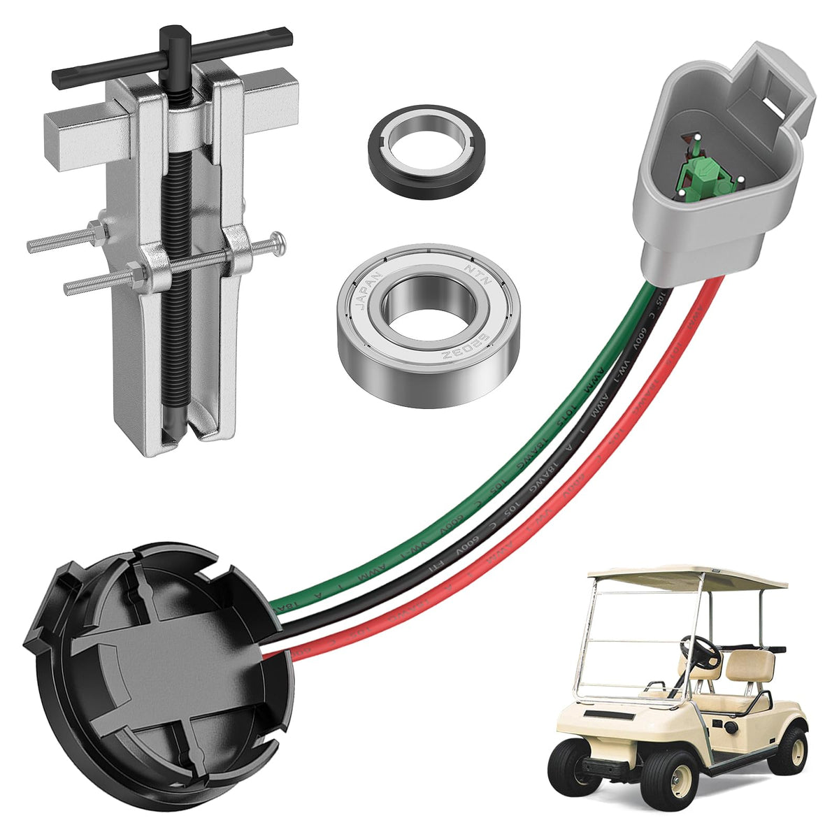 CartClan speed sensor kit for Club Car DS and IQ.