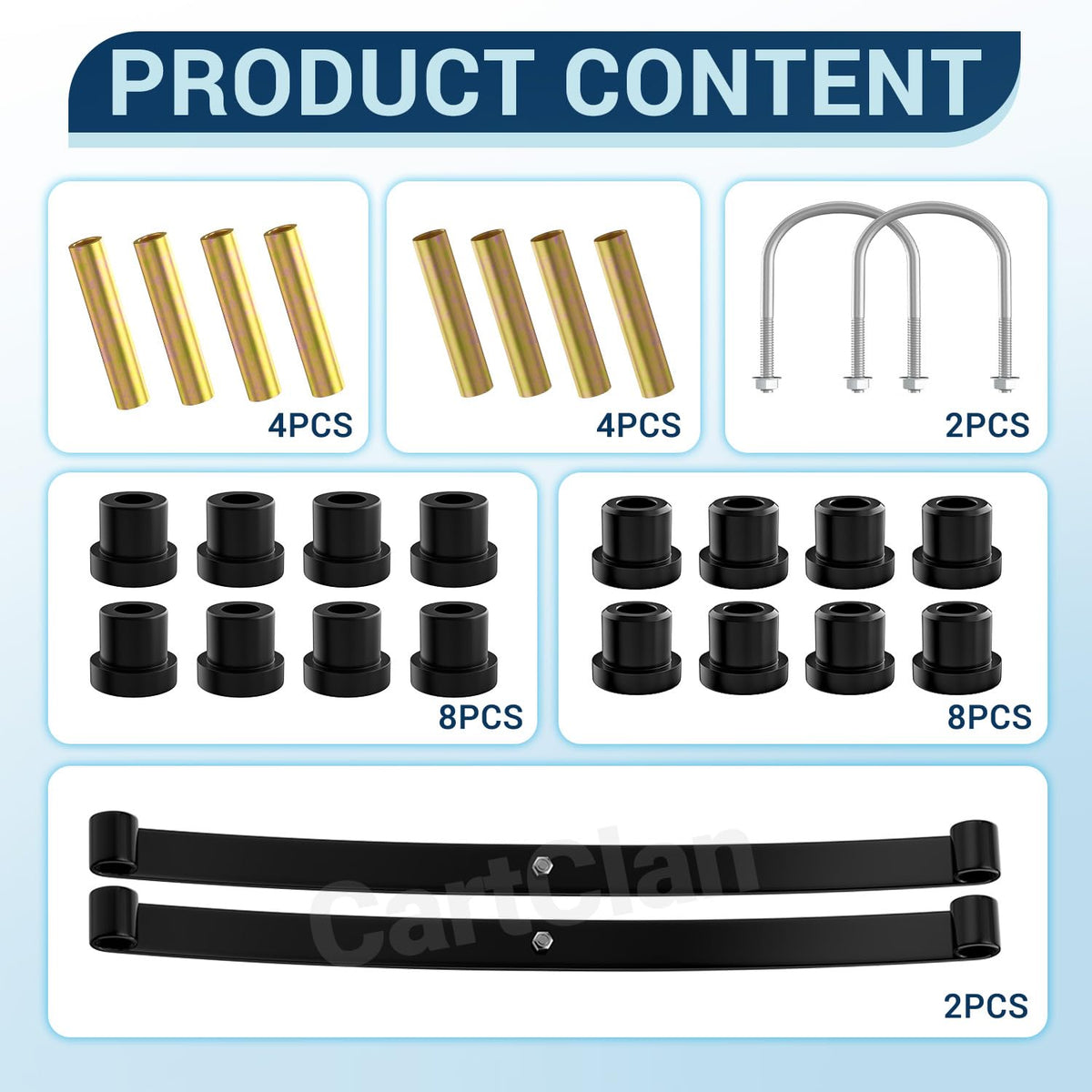 CartClan steel plate and rubber cover components ensure durable protection