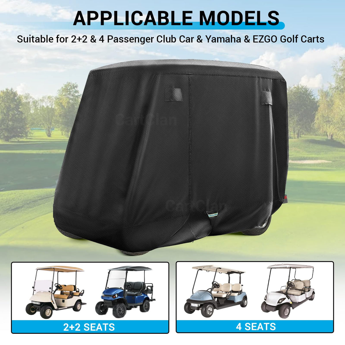 CartClan storage bag included for convenient transport and storage.