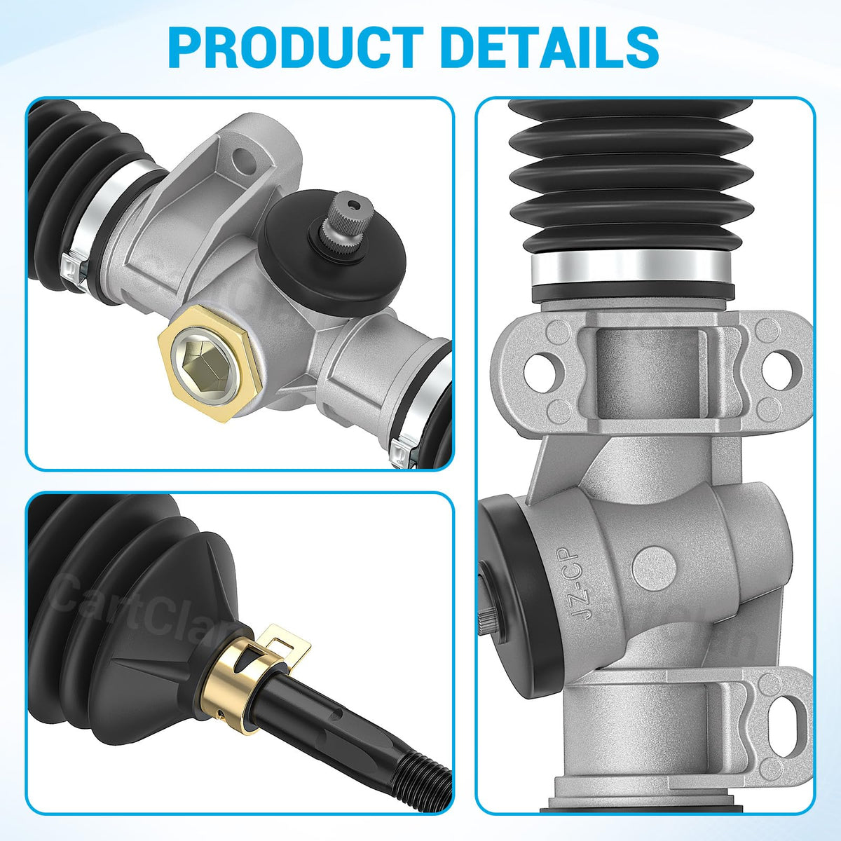 CartClan tempo steering gear box highlights reliable installation and smoother ride