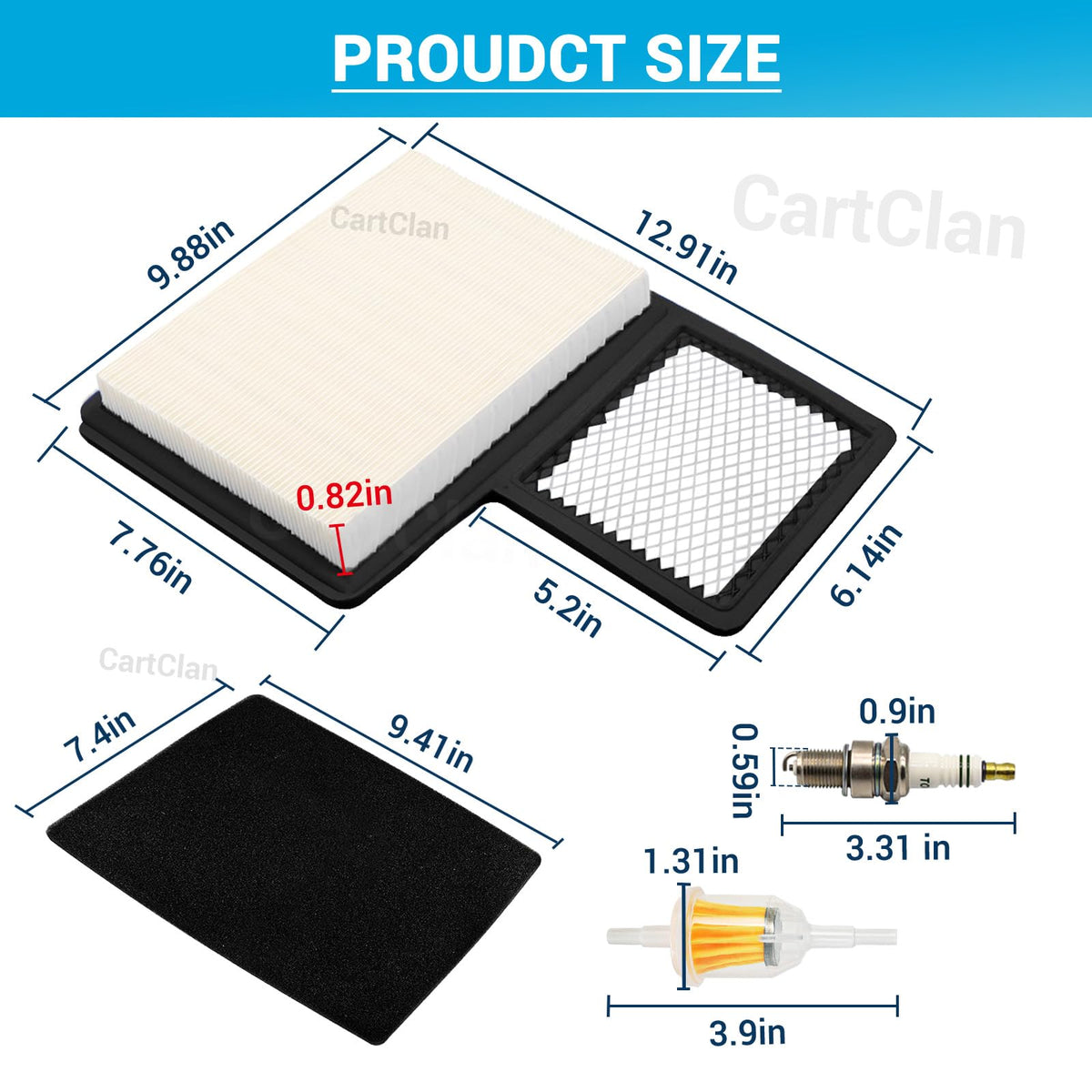 CartClan tune up kit for Yamaha DRIVE carts promotes smoother operation during service