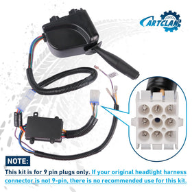 CartClan controller box with flash function enhances signal visibility.