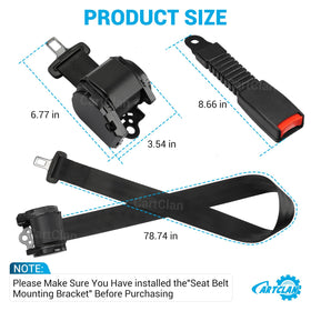 CartClan two-belt pack provides ready replacement or shared use on family carts.
