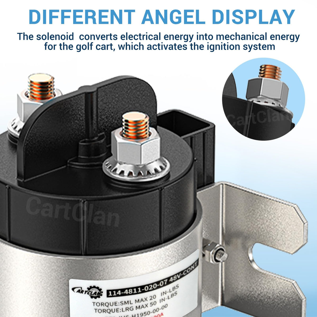 CartClan weatherproof and dust-resistant solenoid shell