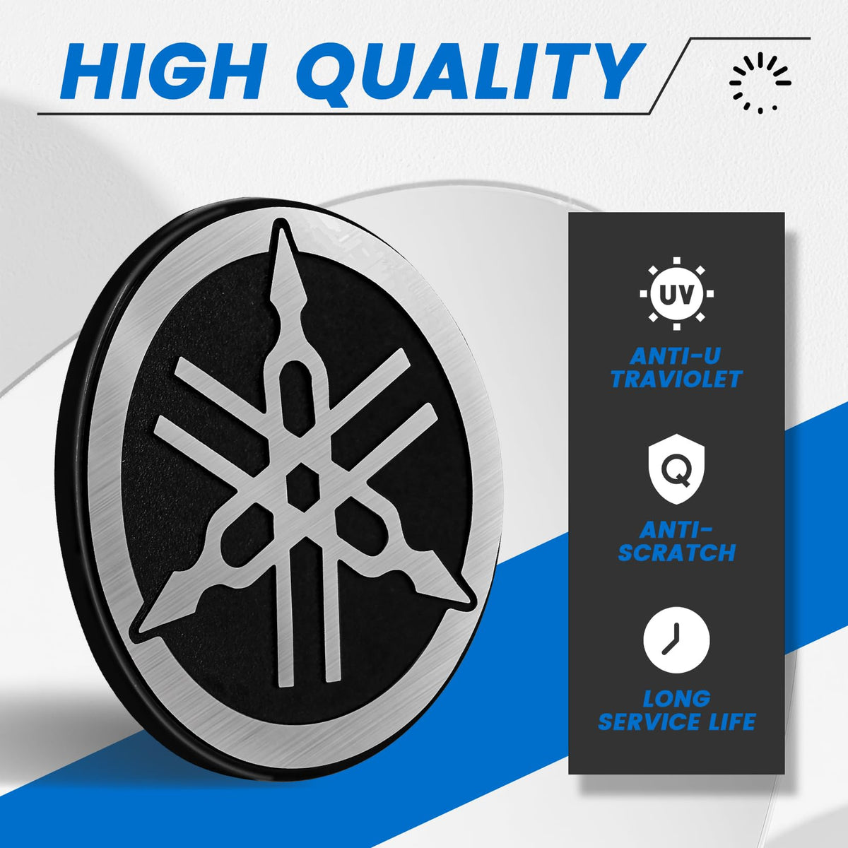 CartClan front cover emblem waterproof for simple cleaning and maintenance.