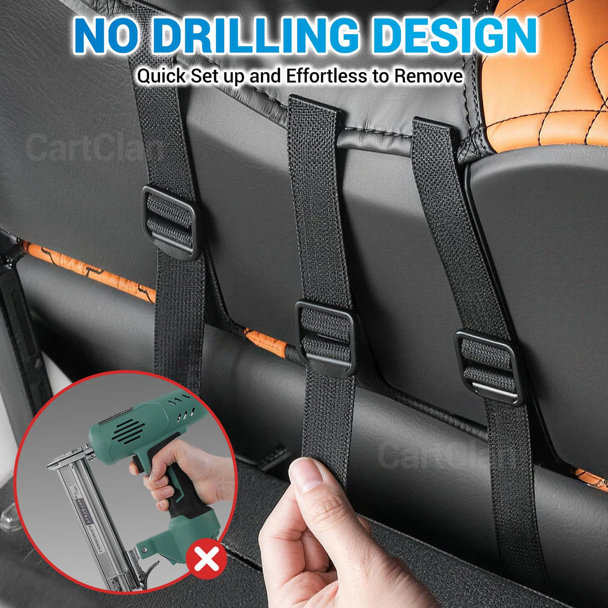 CartClan waterproof PVC leather resists water dirt and grease