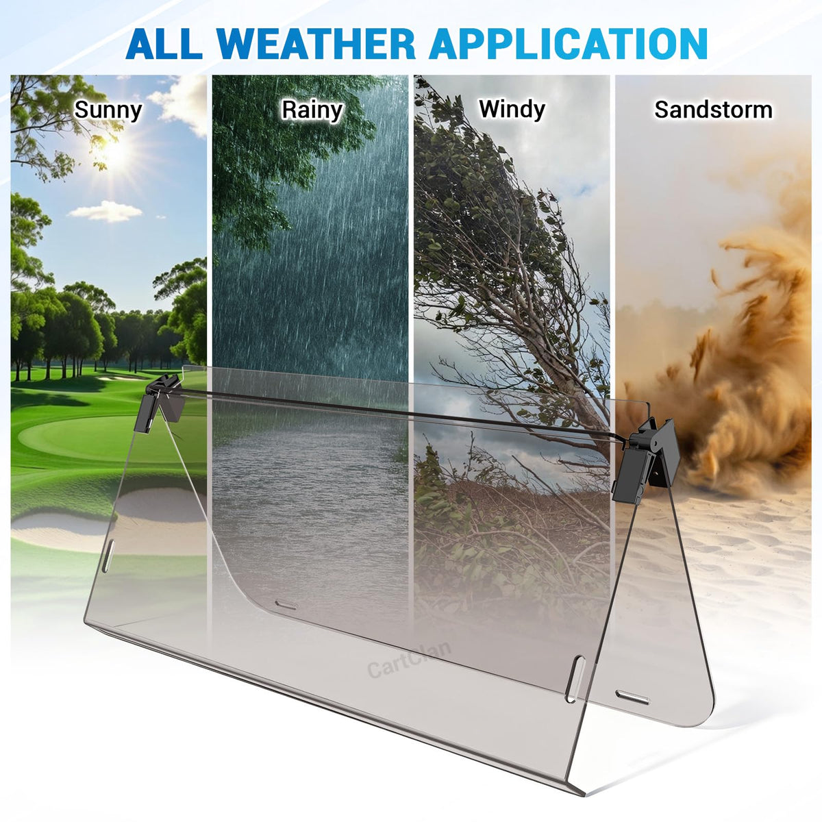 CartClan folding design boosts airflow on hot days for comfort