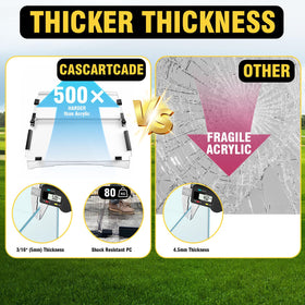 CasCartCade EZGO windshield heavy-duty hinge improves long-term durability