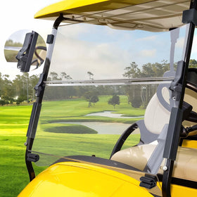 CasCartCade Precedent windshield with 3-16-inch thickness for wind protection