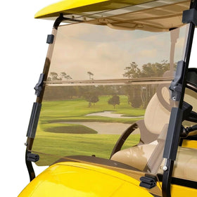 CasCartCade 3rd-gen hinge windshield front view with reinforced durability for riders