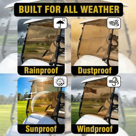 CasCartCade protective film protects windshield surface during handling