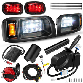 CASISPRO 12V Deluxe left headlight for Club Car DS, improves night visibility