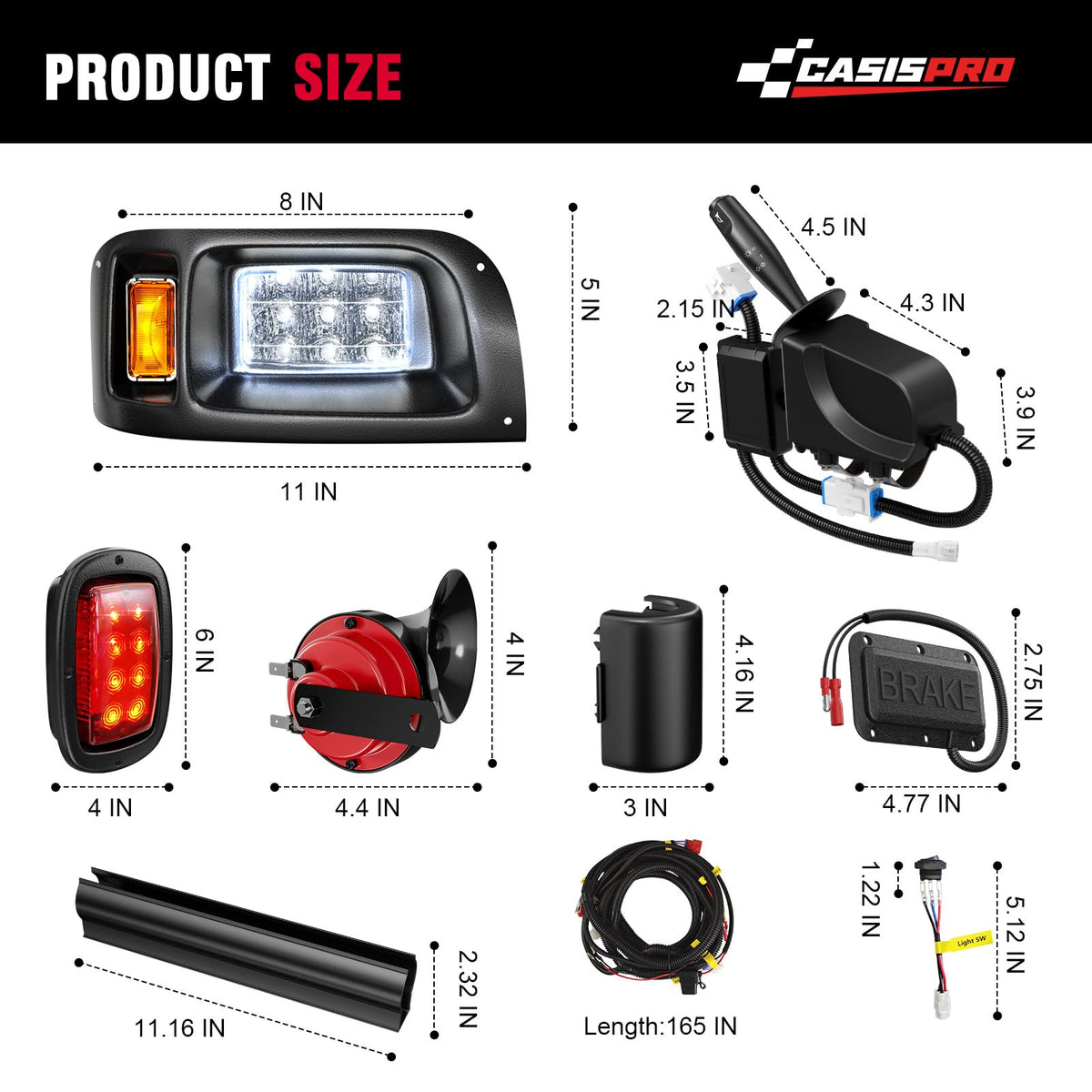 CASISPRO steering column cover protects wiring and finish