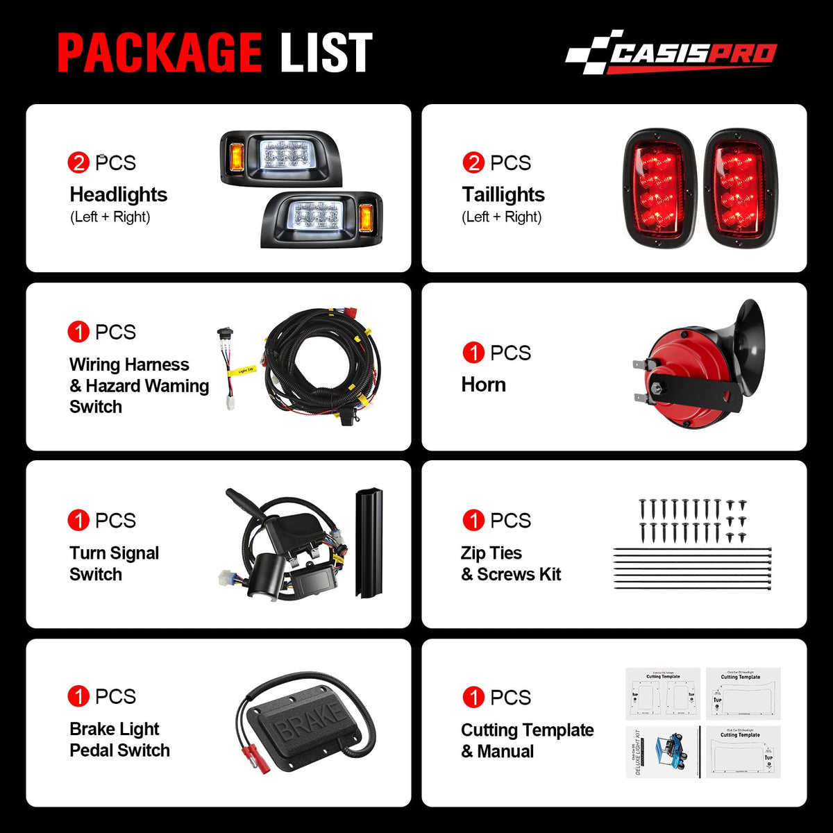 CASISPRO turn signal switch enables traffic signaling