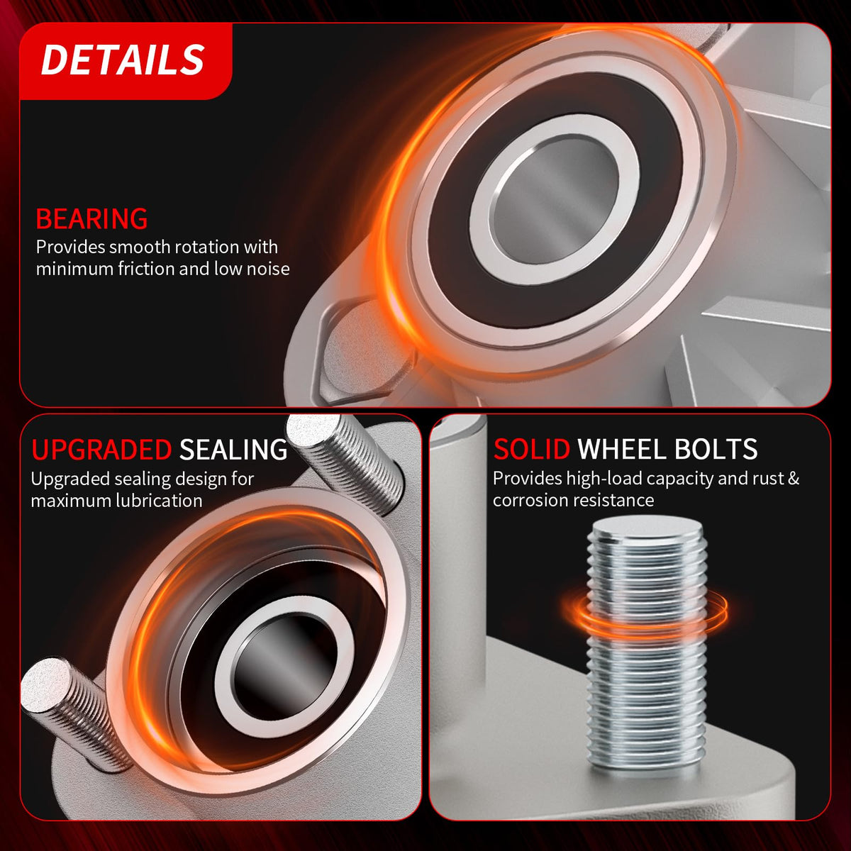 Casispro aluminum alloy hub delivers durable performance