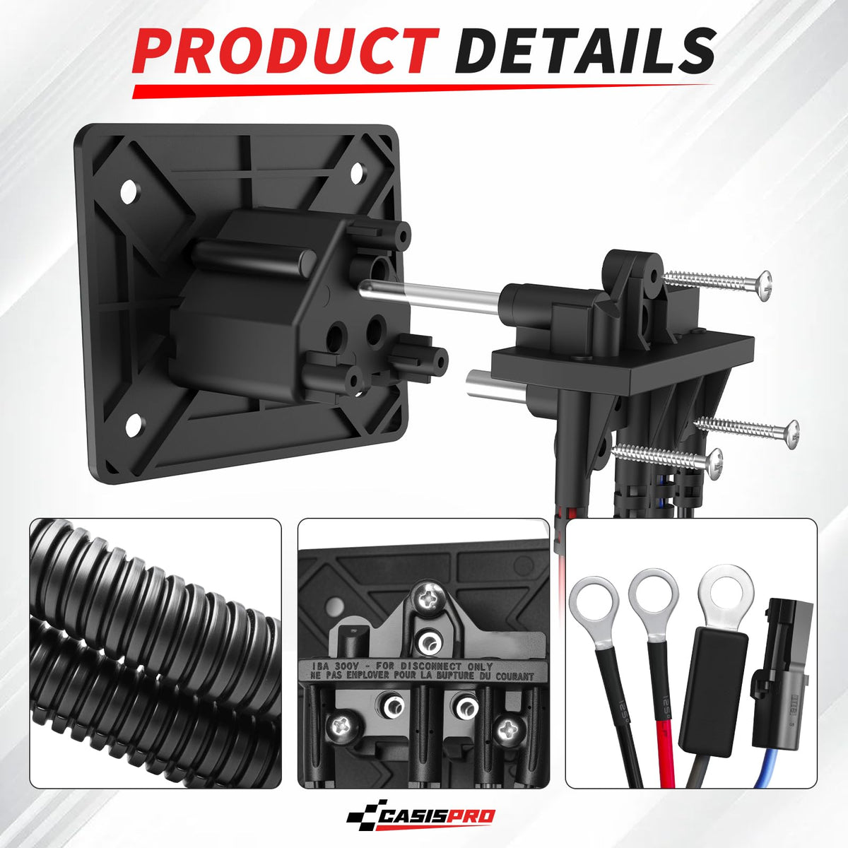 CASISPRO corrosion-resistant body suitable for outdoor golf carts.