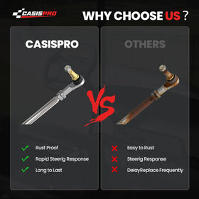 CASISPRO EZGO TXT tie rod 70876-G02 close-up label