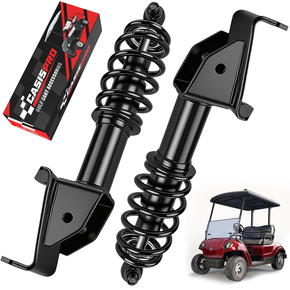 CASISPRO G29 front shock driver-side with reinforced spring for smoother ride.
