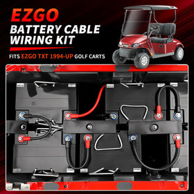 Casispro kit packaging view shows complete 7-piece EZGO wiring upgrade.