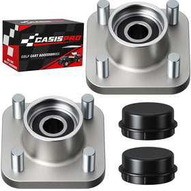 Casispro golf cart front wheel hub assembly for smoother steering