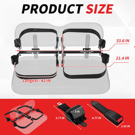 CASISPRO included screws and spacers, complete hardware