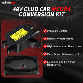 CASISPRO MCOR4 accelerator rod enables precise pedal travel.