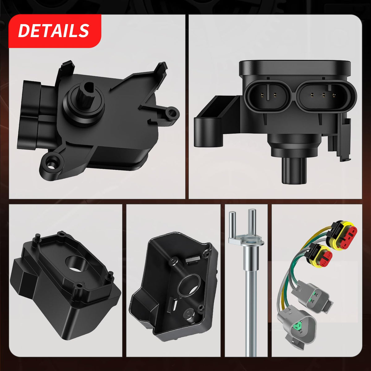 CASISPRO MCOR4 screws ensure secure, durable installation.