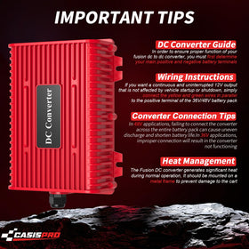 CASISPRO suitable for LED strips, displays, motors, and solar projects.