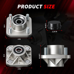 Casispro tempo compatible front hub suits 2018+ models