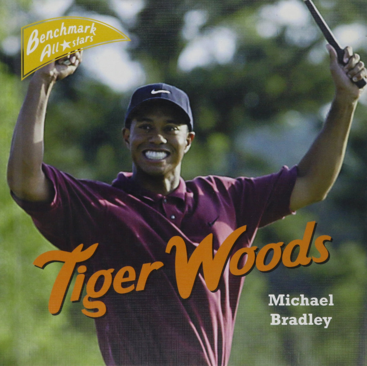 Cavendish Square Publishing Tiger Woods All-Stars cover promotes engaging biographies for young readers