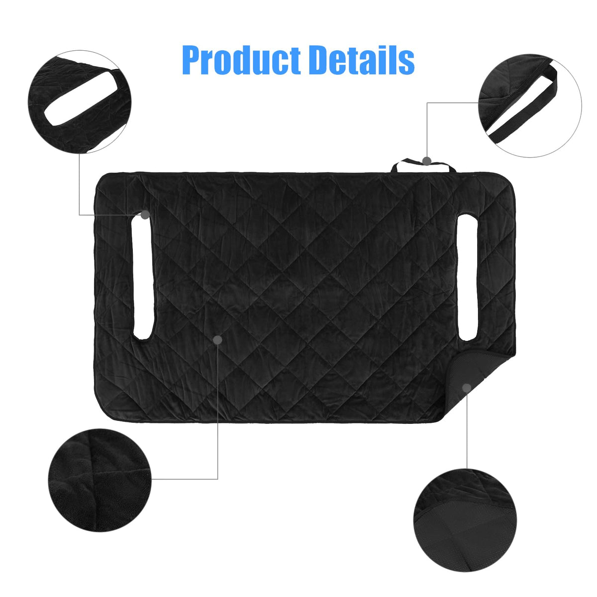 CEMGYIUK anti-slip bottom keeps the seat securely in place.