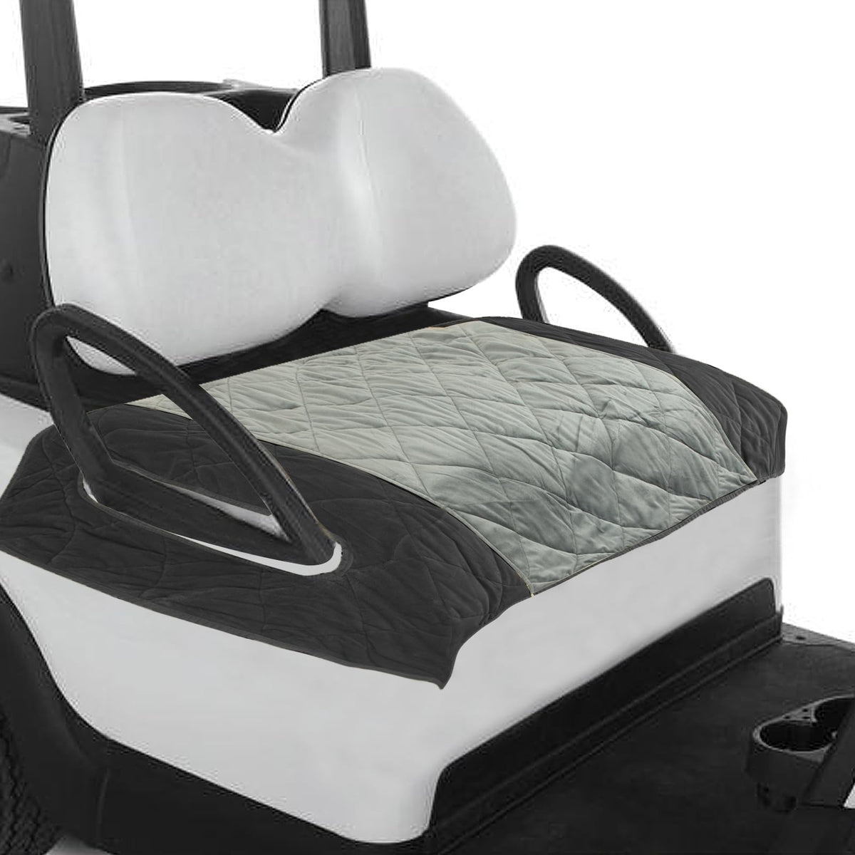 CEMGYIUK golf cart seat cover universal fit for 2-person rear seats