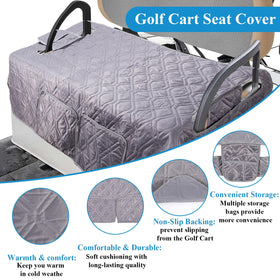 CEMGYIUK non-slip bottom anchors the cover to the seat during rides.