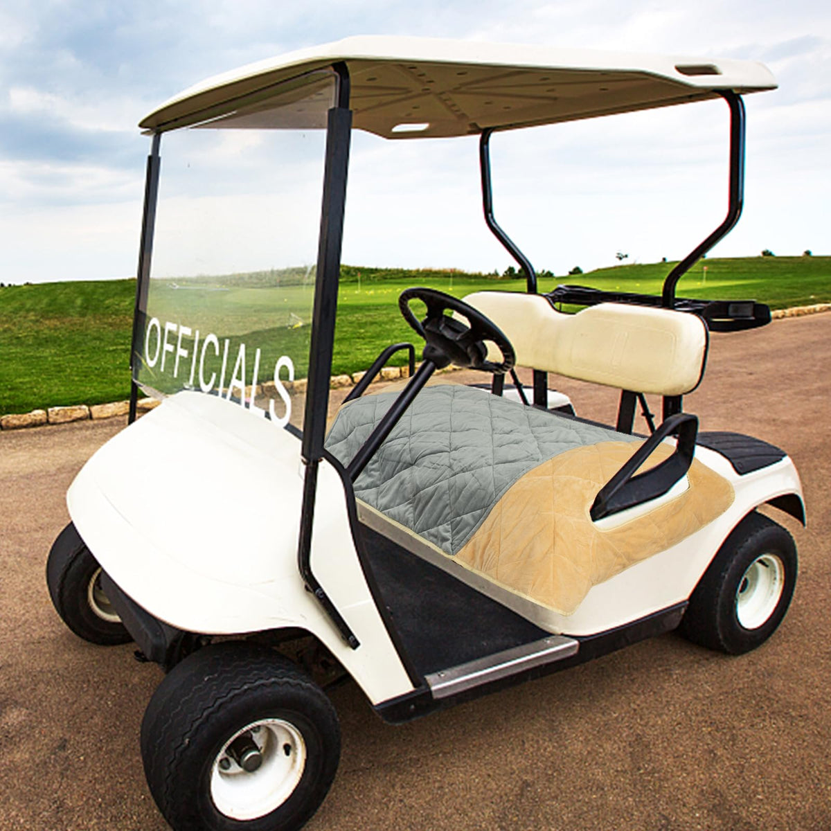 CEMGYIUK universal 2-person fit covers Club Car and EZGO carts.