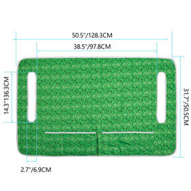 CEMGYIUK waterproof seat blanket showing three-layer fabric for all-weather protection