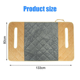CEMGYIUK waterproof seat cover shows anti-slip bottom for secure seating in rain.