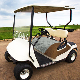 CEMGYIUK waterproof seat cover protecting a cart seat outdoors