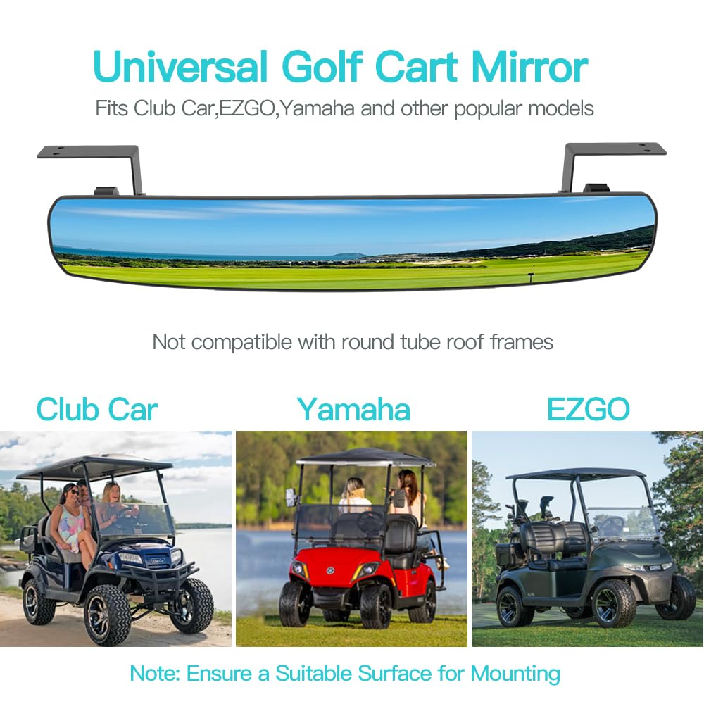 Cenulavo clear distortion-free mirror for safer reversing