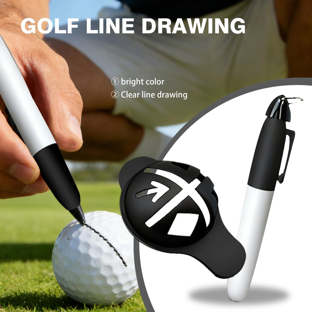 CH NTWH compact tee ball holder pouch keeps essential gear organized.