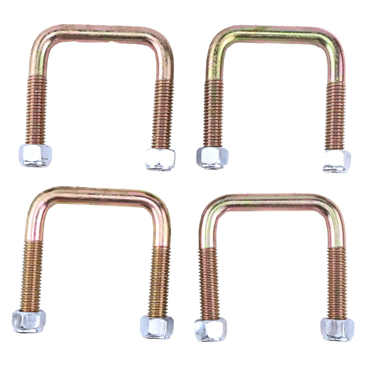 Chamixx rear leaf spring u-bolts kit secures EZGO TXT rear suspension for a smoother ride.