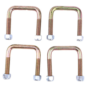Chamixx rear leaf spring u-bolts kit secures EZGO TXT rear suspension for a smoother ride.